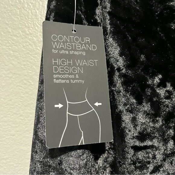 INC- NWT High Rise Black Textured Soft leggings Size M - Picture 5 of 5